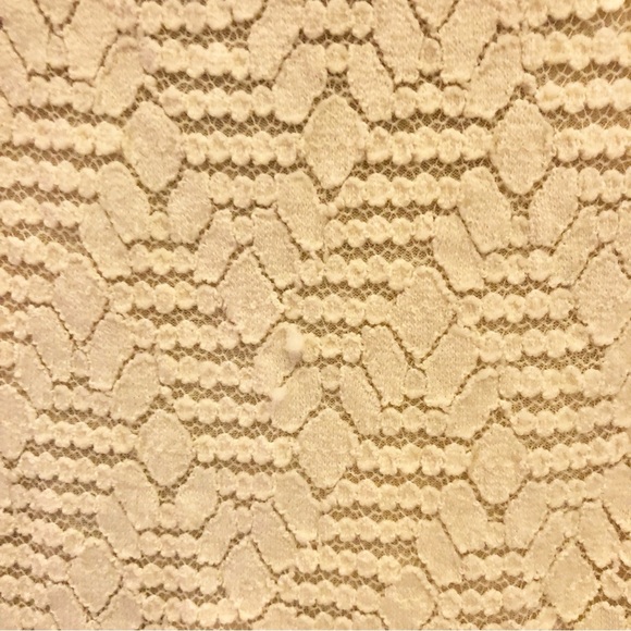 Free People Poppy Lace Pocket Mini Dress Cutout Back Cream Medium - Picture 7 of 7